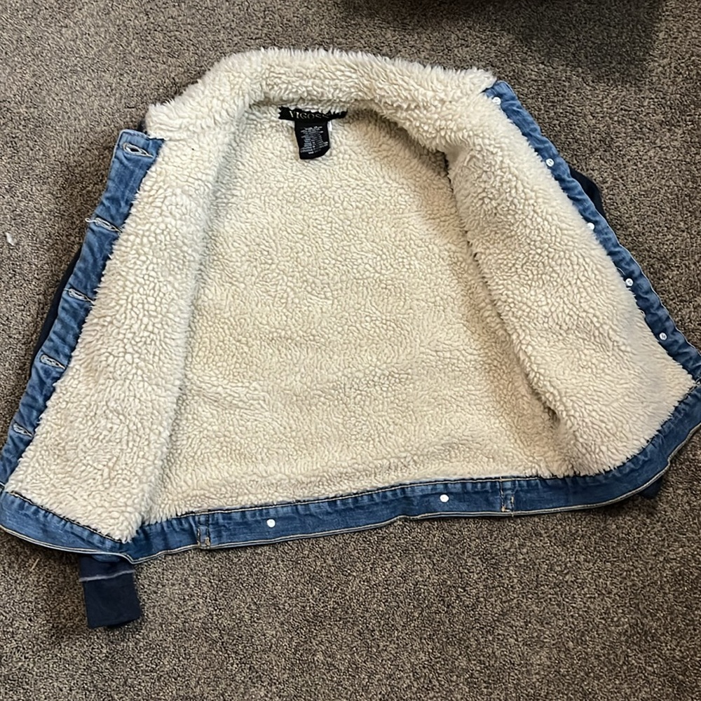 Vigoss Sherpa lined Jean Jacket - Picture 3 of 7